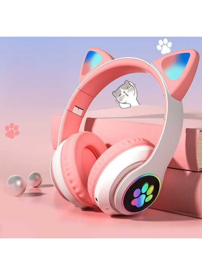 Torima سماعات رأس لاسلكية TORIMA STN-28S باللون الوردي - Image 3